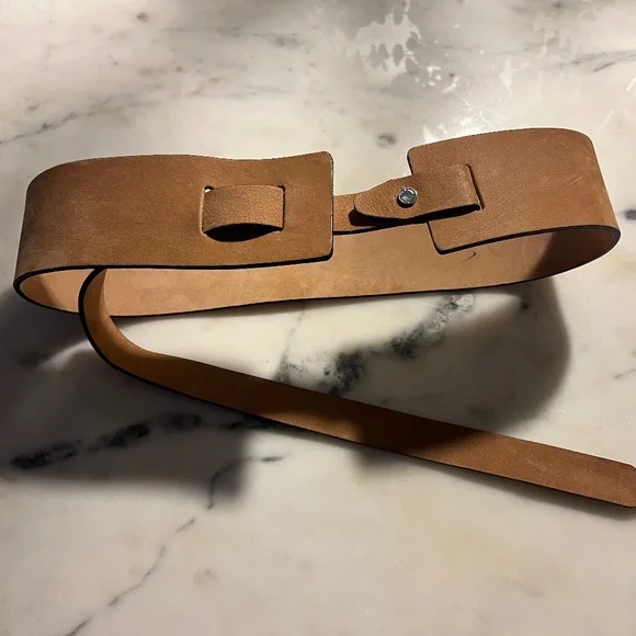 Rag and Bone, Lanson Leather Belt, Sz sm , new $295 rag & bone | Accessories | Rag Bone Rebound Leather Belt  main image 2